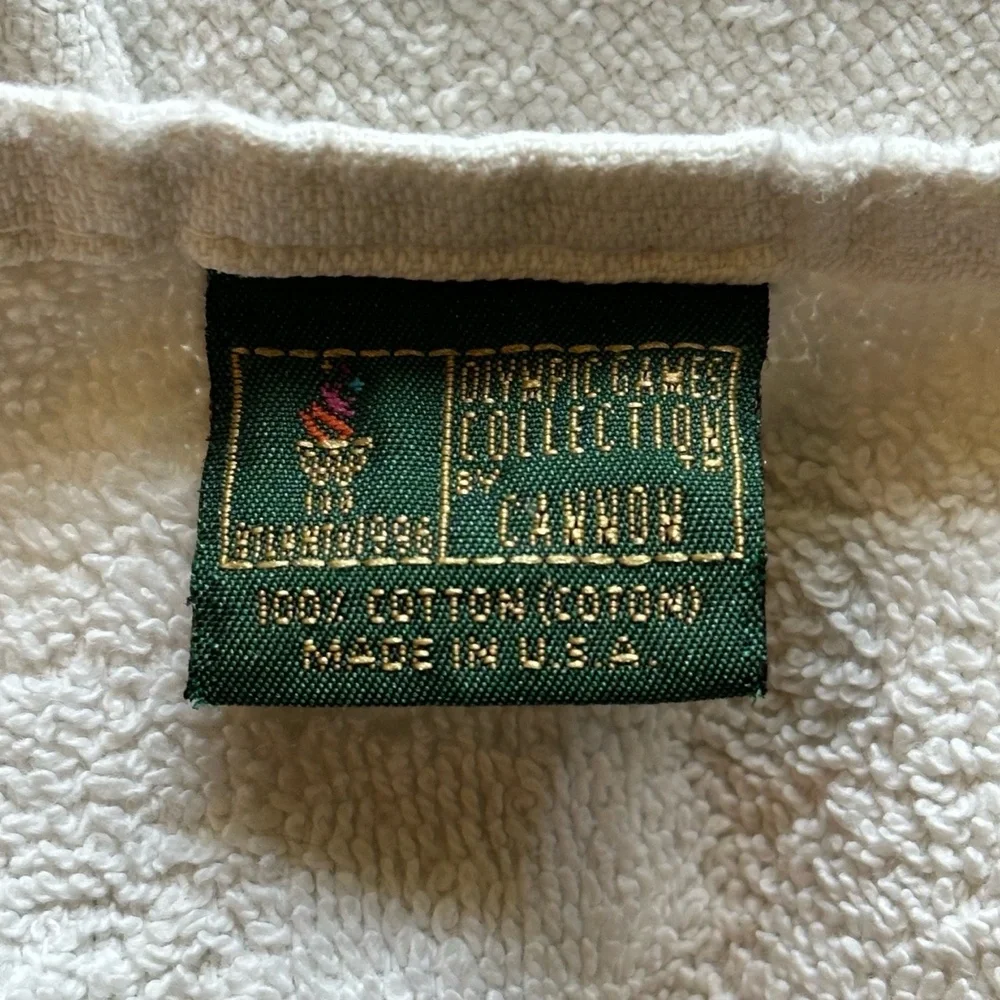 Cannon Olympic Games Collection 52”x30” 1996‎ Atlanta Olympics Gymnastics Towel